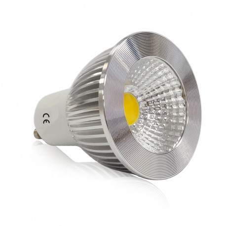 Ampoule LED GU10 - Spot LED COB - 6W dimmable 3000k / 4000k - PACALED SAS